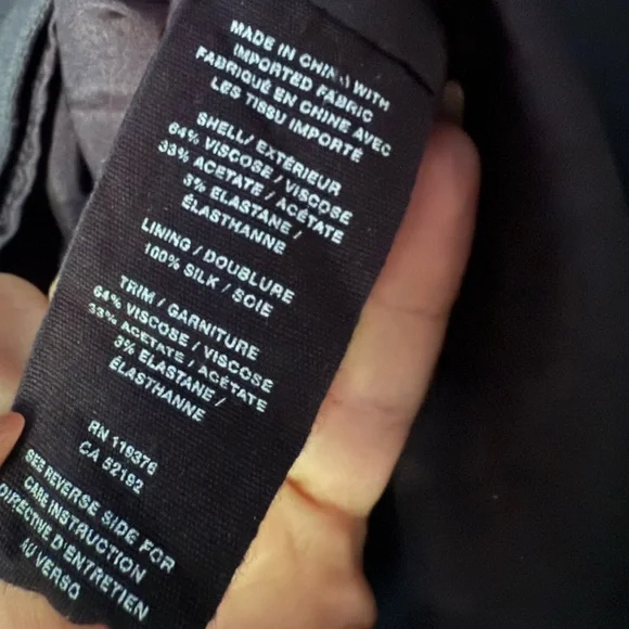 Helmut Lang Black Long Sleeve shift dress M $295 - Picture 14 of 14